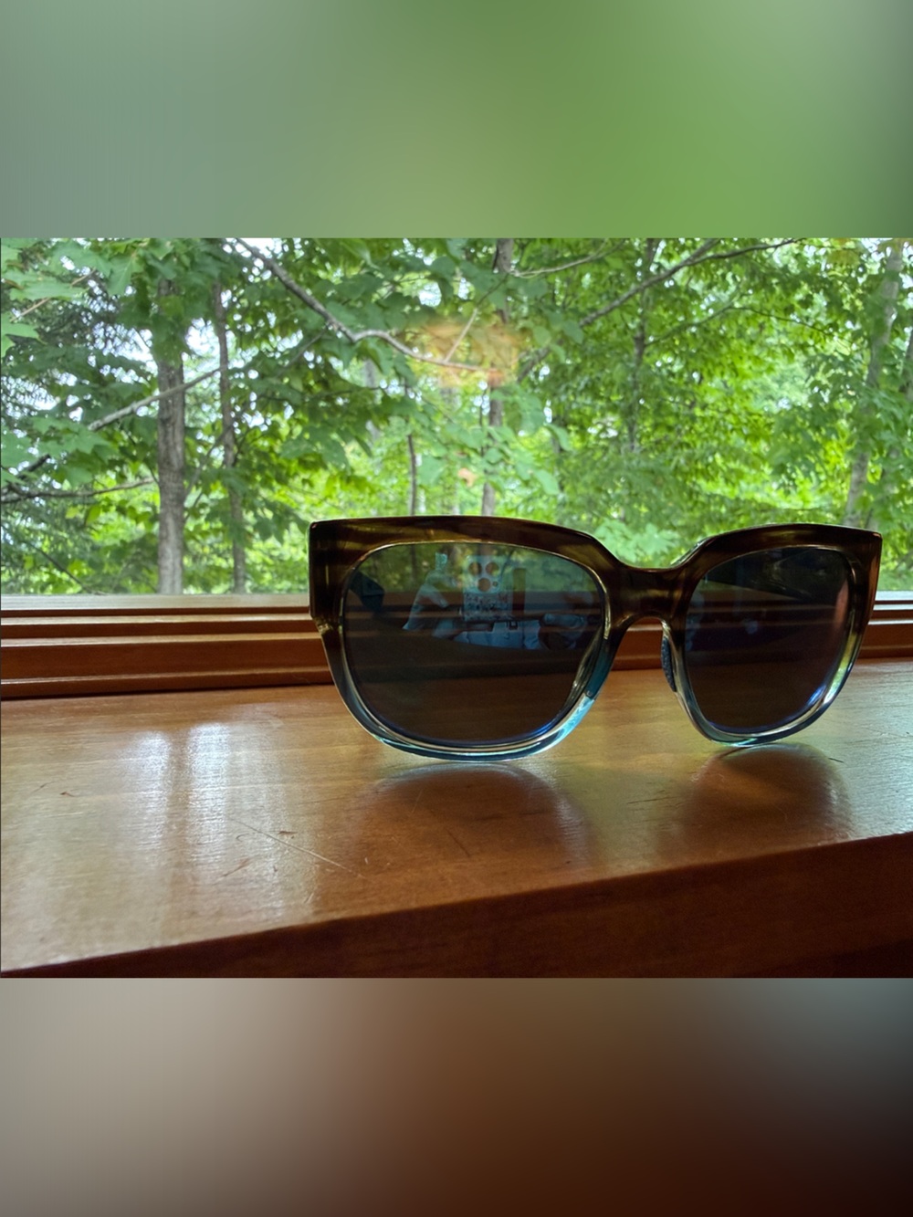 Costa WaterWoman 2 in Shiny Wahoo with Blue Mirror Polarized Glass